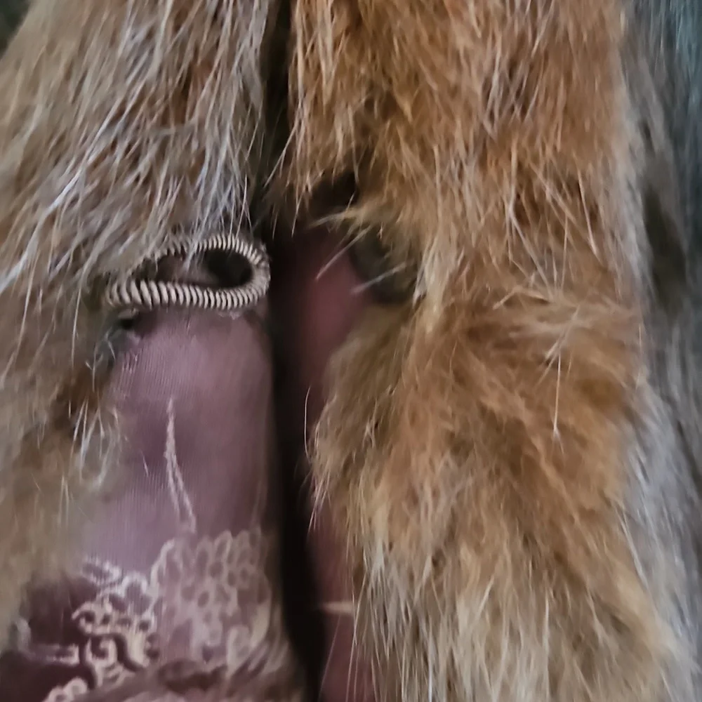 Vintage Fur Cape
